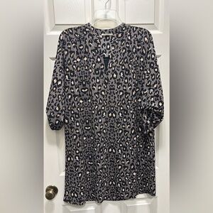 Leopard Print Women's dress